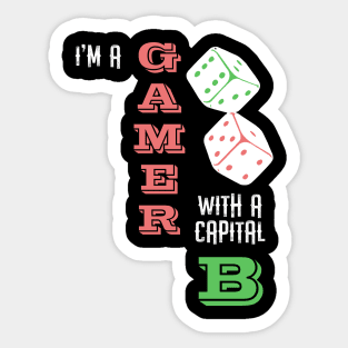 Board Gamer Sticker